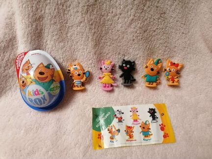 Фигурки Три кота киндер Kids Box обмен продажа