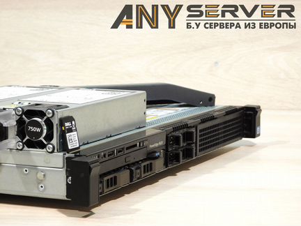 Сервер dell R620 2x E5-2667 96Gb S110 4x2.5