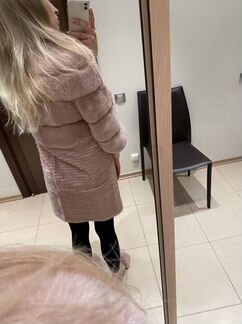 Шуба manzari gold с показа одна такая