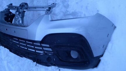 Рено Логан Степвей 2 передн бампер n018