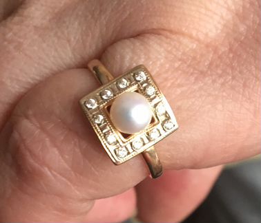 Кольцо 585 размер 18-18,5