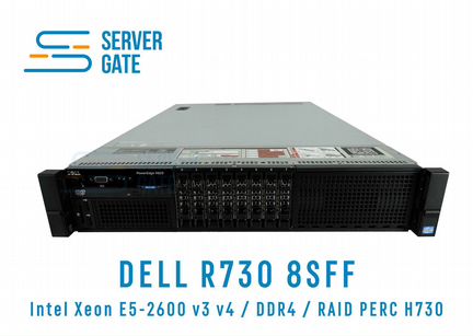 Dell R730 8SFF 2 x E5-2698v3 768 GB