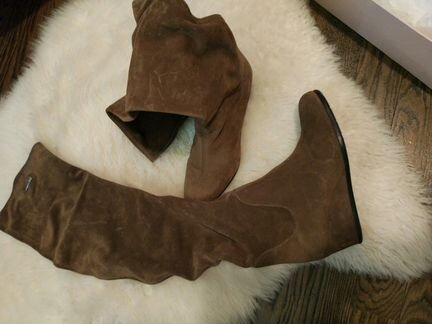 Ботфорты MY grey, Италия, размер 37,5