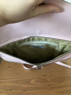 Сумка клатч большой натуральная кожа