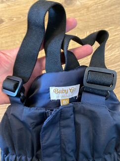 Штанишки тёплые (Зимние брюки) размер 80