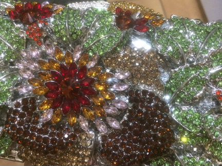 Клатч стразы