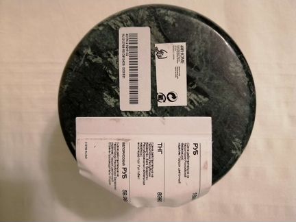 H&m home ваза мрамор зелёная новая