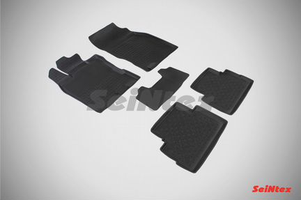 Резиновые коврики для Nissan Qashqai II 2014-2016