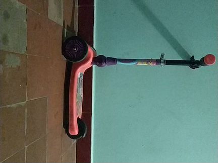 Самокат трёхколёсный детский