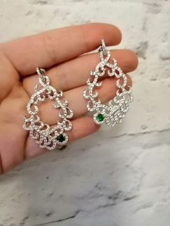 Серьги вечерние